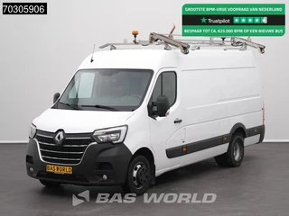 Renault Master 145PK Dubbellucht L3H2 LED Trekhaak Airco Cruise Camera Imperiaal Euro6 L3 Airco Trekhaak Cruise control