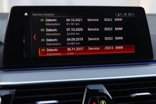BMW 5 Serie BMW 5-serie Touring 540i xDrive M Sport / PANODAK / CAMERA / HUD / H&K / KEYLESS / 20'' - afbeelding nr 12