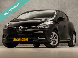 Renault Clio Automaat (NAVIGATIE, CLIMATE, LM VELGEN, SPORTSTOELEN, PARKEERSENSOREN, CRUISE, NIEUWSTAAT) - afbeelding nr 1