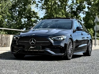 Mercedes-Benz C-Klasse Mercedes C-klasse C180 AMG Line | Pano | 19 inch | Leder - afbeelding nr 5