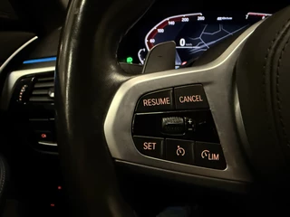 BMW 5 Serie BLUESTONE-METALLIC/PANO/H&K/HEAD-UP/LASER/KEYLESS/DISPLAY-KEY/CARPLAY/STANDKACHEL/SHADOW-LINE/PRIVACY/NET OH BEURT GEHAD BIJ BMW DEALER - afbeelding nr 29