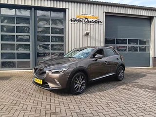 Mazda CX-3 SkyActiv-G 120PK. GTM navi clima/cruise leder trekhaak.Autom AUR Camera PDC