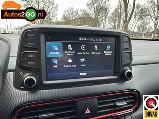 Hyundai Kona Hyundai Kona 1.6 T-GDI Premium I Automaat I 4wd I headup I Navi I camera I leder I Apple carplay I rijklaar I - afbeelding nr 10