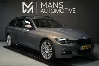 BMW 3 Serie BMW 3-serie Touring 320i M Sport Shadow / PANODAK / LEDER / NAVI / STOELVERW / 19'' - afbeelding nr 40