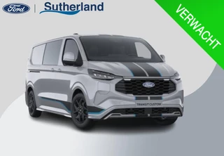Ford Transit Custom Ford Transit Custom 320 2.5 PHEV L2H1 Sport DC 233pk | | Dubbele Cabine | Dubbele zijschuifdeur | Inklapbare trekhaak | 19 inch lichtmetalen Sport velgen (mat zwart) | Verwarmbaar stuurwiel | Navigatie systeem - afbeelding nr 1