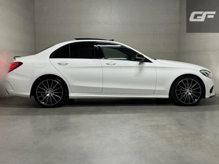 Mercedes-Benz C-Klasse Mercedes C-klasse 400 4MATIC V6 AMG Pano Burmester HUD Lucht - afbeelding nr 3