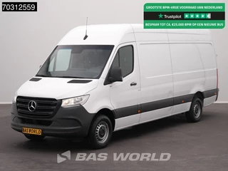 Mercedes-Benz Sprinter 317 CDI Automaat L3H2 170PK 3,5t Trekhaak Airco Camera MBUX CarPlay Parkeersensoren Euro6 L3 Airco Trekhaak