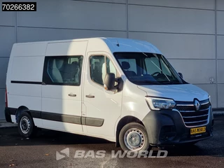 Renault Master Renault Master 135PK L2H2 Dubbel Cabine Nwe model Airco Cruise Euro6 Doka Mixto m3 Airco Dubbel cabine Trekhaak Cruise control - afbeelding nr 6