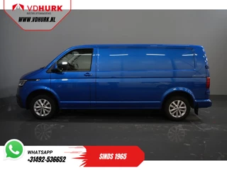 Volkswagen Transporter Volkswagen Transporter T6.1 2.0 TDI 150 pk L2 DSG Aut. Highline BPM VRIJ! Adapt.Cruise/ 2.5t Trekhaak/ Standkachel/ Stoelverw./ LED/ Carplay/ Navi/ Camera/ PDC/ Airco - afbeelding nr 9