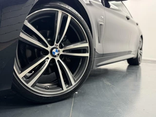 BMW 4 Serie BMW 4-serie Gran Coupé 420i Automaat-Msport-H&K-Panoramadak-Leder-Navigatie-Cr.contr-Clima-Stoelverwarming-Lm19''velgen-Parkeersensoren-Elek.achterklep - afbeelding nr 11