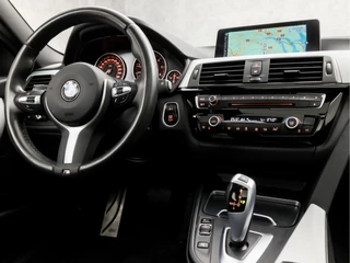 BMW 3 Serie 191Pk Automaat (PANORAMADAK, M PAKKET, GROOT NAVI, CLIMATE, GETINT GLAS, LEDEREN SPORTSTOELEN, CAMERA, NIEUWE APK, LED KOPLAMPEN, NIEUWSTAAT) - afbeelding nr 7