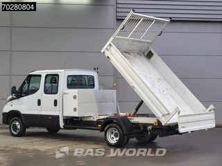 Iveco Daily Iveco Daily 35C16 3.0L Kipper Dubbel Cabine met Kist 3,5t trekhaak Dubbellucht Navi Airco Cruise Tipper Benne Kieper Airco Dubbel cabine Trekhaak Cruise control - afbeelding nr 2