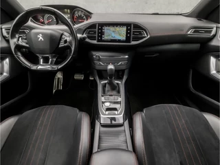 Peugeot 308 Peugeot 308 1.2 PureTech GT-line Automaat (NAVIGATIE, CAMERA, KEYLESS, MASSAGE, STOELVERWARMING, CAMERA, SPORTSTOELEN, LEDER/ALCANTARA, GETINT GLAS, NIEUWE APK, NIEUWSTAAT) - afbeelding nr 6