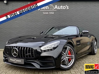 Mercedes-AMG GT C Roadster 4.0 Premium V8 577 pk AUT. | dealer onderhouden | achteras besturing | memory stoel | adaptieve cruise | 360 camera