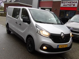 Renault Trafic Renault Trafic 1.6 dCi 125PK 2017 EURO 6 DUB-CAB NAVI 1e EIGENAAR ZEER MOOI - afbeelding nr 3