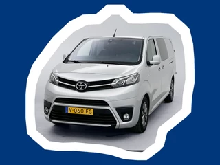 Toyota ProAce Worker 2.0 D-4D Professional DC Long Dubbele Cabine Navigatie Trekhaak Navigatie Cruise Control