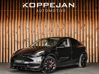 Tesla Model Y Tesla Model Y Long Range AWD 75 kWh 351PK | AUTOPILOT 3.0 | MATRIX LED | PANORAMADAK | LEER | €32.975 EX BTW | - afbeelding nr 1