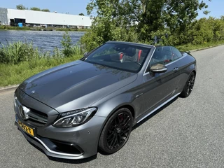 Mercedes-Benz C-Klasse Mercedes C63S AMG Cabrio / Carbon / Burmeister Leer - afbeelding nr 6