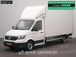Volkswagen Crafter 140pk Automaat XL Laadklep NL Bakwagen Navi Camera Meubelbak Koffer Airco Cruise control