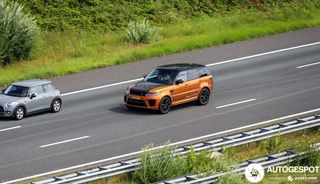 Land Rover Range Rover Sport Land Rover Range Rover Sport 5.0 V8 576PK SC SVR SVO / Quicksilver RVS / Alcantara / carbon - afbeelding nr 14