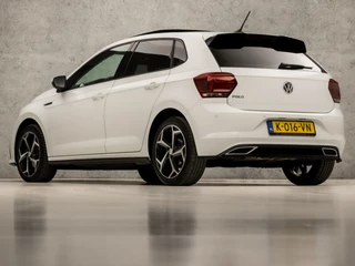 Volkswagen Polo Volkswagen Polo 1.0 TSI R-Line Sport (SCHUIFDAK, VIRTUAL COCKPIT, APPLE CARPLAY, GROOT NAVI, CLIMATE, SPORTSTOELEN, LED KOPLAMPEN, PARKEERSENSOREN, GETINT GLAS, NIEUWE APK, NIEUWSTAAT) - afbeelding nr 3