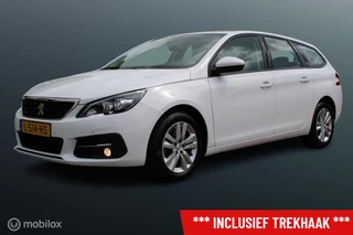 Peugeot 308 SW 1.2 110 PK Turbo PureTech Blue Lease Active, Trekhaak, Pdc voor + achter + Camera, Cruise, Clima, Navi, App connect, Nieuwe Distributieriem !