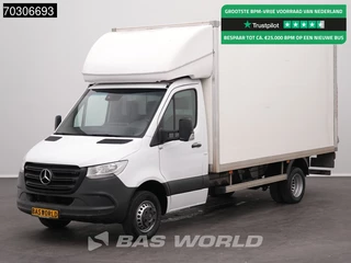 Mercedes-Benz Sprinter 514 CDI Automaat Laadklep Zijdeur Bakwagen Airco Cruise D'Hollandia Euro6 Meubelbak Koffer Airco Cruise control