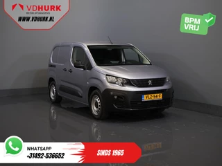 Peugeot e-Partner 50 kWh 280 km WLTP Snellader/ 3 Pers./ Standkachel/ Carplay/ Airco/ Cruise/ Navi/ PDC/ Trekhaak