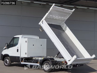 Iveco Daily Iveco Daily 35C18 3.0L Automaat Kipper met Kist Dubbellucht 3,5t Trekhaak Airco Euro6 Tipper Kieper Benne 2m3 Airco Trekhaak Cruise control - afbeelding nr 2