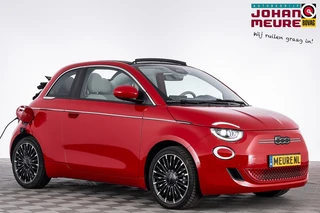 Fiat 500e CABRIO 42kWh La Prima | SOH: 97,65% | 'ROSSO PASSIONE'
