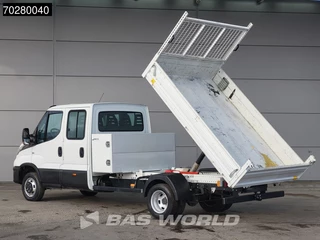Iveco Daily Iveco Daily 35C16 3.0L Kipper Dubbel Cabine met Kist 3,5t trekhaak Dubbellucht Airco Cruise Tipper Benne Kieper Airco Dubbel cabine Trekhaak Cruise control - afbeelding nr 2