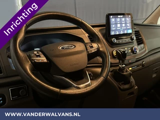 Ford Transit Custom Ford Transit Custom 2.0 TDCI 131pk L1H1 Inrichting Euro6 Airco | Navigatie | Android Auto | LED Cruisecontrol, Stoelverwarming, Verwarmde voorruit, Parkeersensoren, Bijrijdersbank - afbeelding nr 16