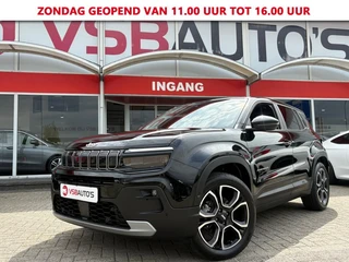 Jeep Avenger 1.2e-HYBRID AUT. SUMMIT HALF-LEER LED NAVI CAMERA CARPLAY SFEERVERLICHTING AIRCO LMV PDC