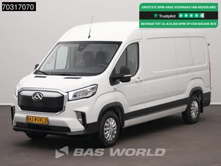 Maxus eDeliver9 Elektrisch WLTP 256km Stad 52kWh L3H2 204pk ACC LED Camera Parkeersensoren L3 Airco