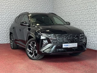 Hyundai Tucson Hyundai Tucson NIEUWE AUTO 1.6 T-GDI PHEV 252PK 4WD N-LINE SKY PANO. 360.CAMERA ELEK.KLEP ELEK.STOEL/GEHEUG.VERWARMD SUBWFR 19''LMV ZWARTE HEMEL HEADUP STOELKOELING STUURVERW. PLUG IN HYBRIDE - 5 JAAR GARANTIE - afbeelding nr 73