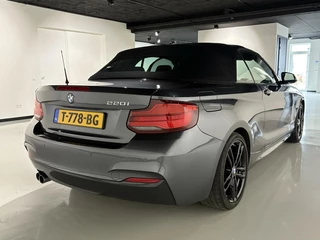 BMW 2 Serie BMW 2-serie Cabrio 220i M Sport 184pk AUT LCI|Facelift|H&K|18''|Leder|Navi|Shodowline|Dealer onderhouden| - afbeelding nr 4