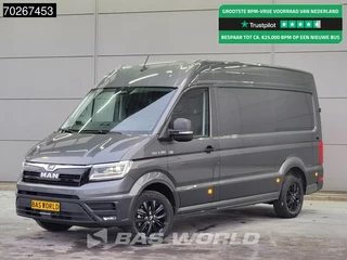 MAN TGE MAN TGE 3.180 Automaat 2025 model Facelift Black Edition L3H3 ACC Trekhaak L2H2 11m3 Airco Trekhaak - afbeelding nr 1