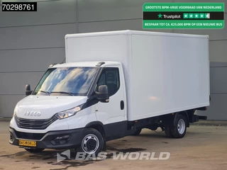 Iveco Daily 35C16 Laadklep Dubbellucht Bakwagen 160PK Airco Euro6 Meubelbak Koffer Airco