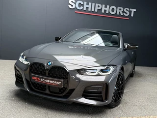 BMW 4 Serie Cabrio M440I laser/acc/head-up/dravitgrau/harmankardon/trekhaak