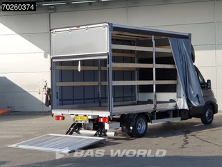 Iveco Daily Iveco Daily 35C21 3.0L Automaat Schuifzeilen met Laadklep ACC LED Bakwagen Schuifzeil Zeilen Koffer Meubelbak Plane 22m3 Airco - afbeelding nr 3