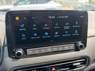 Hyundai Kona Hyundai Kona 1.6 GDI HEV Premium | Trekhaak 1350kg! | Leder | Navigatie | Sto - afbeelding nr 24