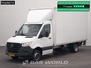 Mercedes-Benz Sprinter 515 CDI Laadklep Zijdeur Dubbellucht 150PK Bakwagen Airco MBUX CarPlay D'Hollandia Euro6 Meubelbak Koffer Möberkoffer Taillift LBW Airco
