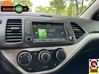 Kia Picanto Kia Picanto 1.0 CVVT ComfortPlusLine Navigator I Automaat I Navi I Camera I Bluetooth I - afbeelding nr 19