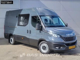 Iveco Daily Iveco Daily 35S16 Dubbel Cabine Automaat 3,5t Trekhaak Werkplaatsinrichting LED Airco Cruise Camera Parkeersensoren DC Doka Mixto 8m3 Airco Dubbel cabine Trekhaak Cruise control - afbeelding nr 6