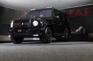 Mercedes-Benz G-Klasse Mercedes-Benz G-klasse 63 Edition 1 BRABUS UITVOERING / Acc / Lane Assist / Dode Hoek / Leder / Open Dak / 360 Camera / 24 Inch - afbeelding nr 4