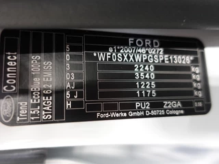 Ford Transit Connect Ford Transit Connect 1.5 EcoBlue L2 Trend Automaat Trekhaak Airco Bluetooth Camera Cruise Control Trekhaak - afbeelding nr 31