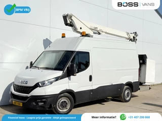 Iveco Daily L2H2 Hoogwerker Hubarbeitsbühne 14,5 Meter Stempels Camera - afbeelding nr 1