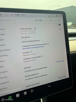 Tesla Model 3 Tesla Model 3 Long Range AWD 75 kWh Inclusief BTW trekhaak carbon - afbeelding nr 11