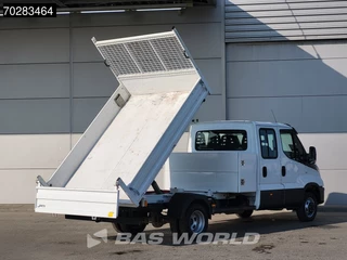 Iveco Daily Iveco Daily 35C16 3.0L Special Edition Kipper met Kist Dubbel Cabine Dubbellucht 3,5t Trekhaak Airco Cruise Euro6 Tipper Benne Kieper 2m3 Airco Trekhaak Cruise control - afbeelding nr 2