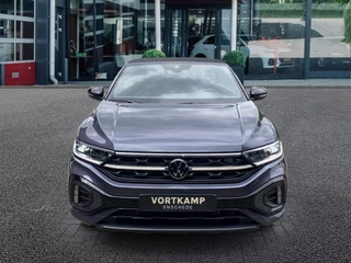Volkswagen T-Roc Volkswagen T-Roc Cabrio 1.5 TSI DSG R-LINE STANDKACHEL/TREKHAAK/CAMERA/LEDER/NAVI/ACC/STOELVERW - afbeelding nr 2
